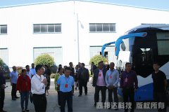熱烈歡迎市領導蒞臨公司參觀指導工作！